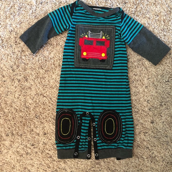 roki & zoi Other - Roki & Zoi Fire Truck Onsie